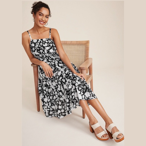 MAURICES Floral Smocked Midi Dress - Picture 3 of 8